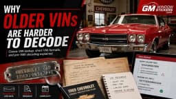 Why Older VINs Are Harder to Decode Than Modern Cars 