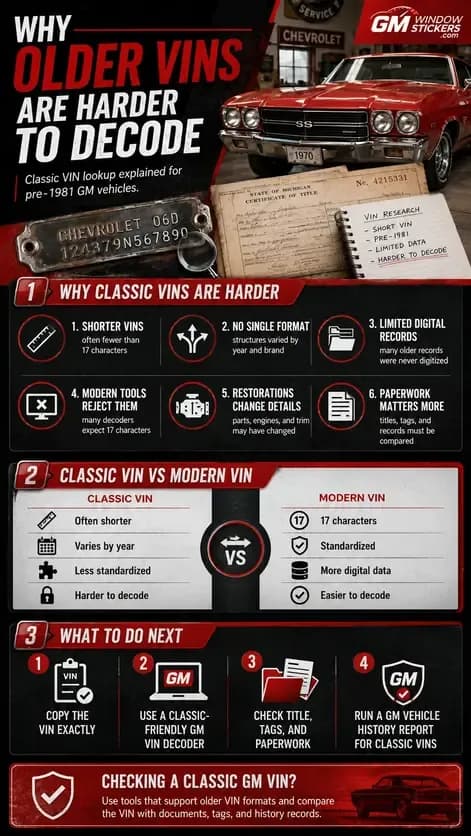 Why Older VINs Are Harder to Decode Than Modern Cars
